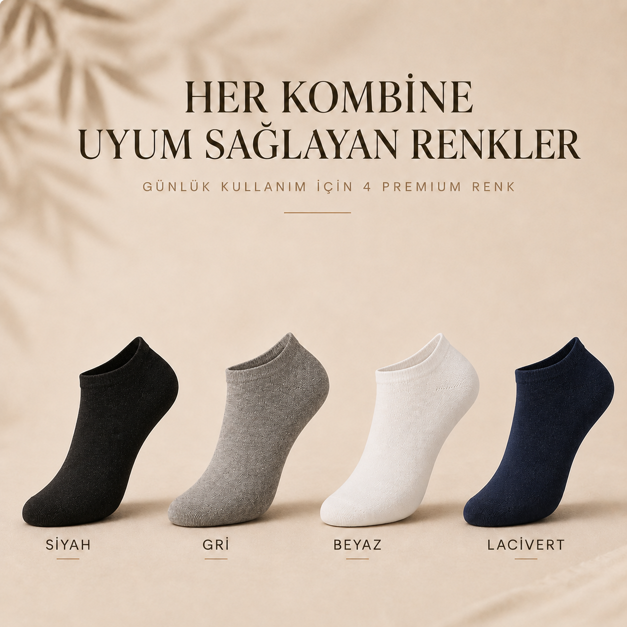 Alpakora Yazlık Patik Çorap