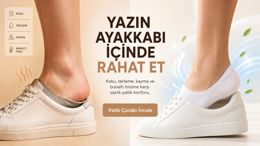 Alpakora Yazlık Patik Çorap
